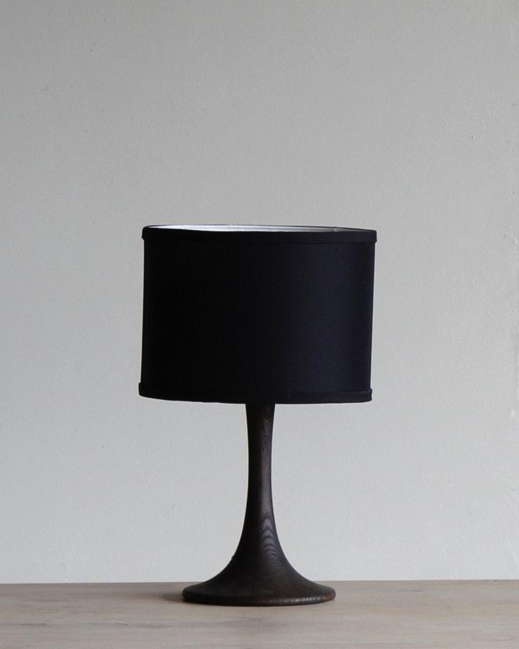 TRUMPET SMALL TABLE LAMP - DARK WASH