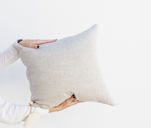 Load image into Gallery viewer, WASHED LINEN PILLOW - OATMEAL 3 SIZES
