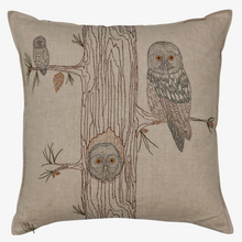 Load image into Gallery viewer, OWL FAMILY TREE PILLOW