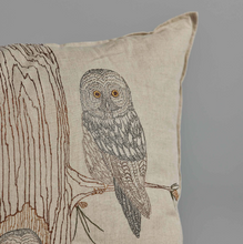 Load image into Gallery viewer, OWL FAMILY TREE PILLOW