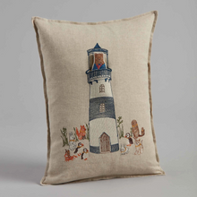Load image into Gallery viewer, LIGHTHOUSE FRIENDS POCKET PILLOW