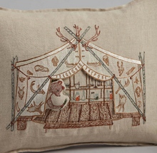 Load image into Gallery viewer, BEAR CAMP TENT POCKET PILLOW