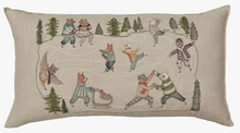 Load image into Gallery viewer, ICE SKATERS PILLOW