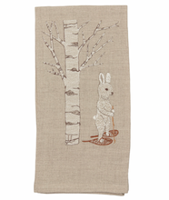 Load image into Gallery viewer, TEA TOWEL - SNOWSHOE HARE