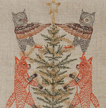 Load image into Gallery viewer, TEA TOWEL - TINSEL TREE