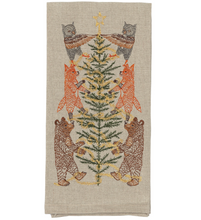Load image into Gallery viewer, TEA TOWEL - TINSEL TREE
