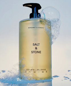 SALT & STONE BERGAMOT + HINOKI BODY WASH