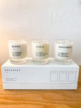 Load image into Gallery viewer, ESCAPIST MINI CANDLES - SET OF 3