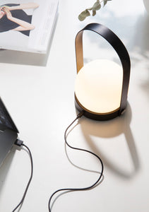CARRIE PORTABLE LAMP - BRASS
