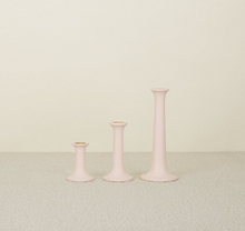 Load image into Gallery viewer, SIMPLE WOOD CANDLESTICKS - BLUSH