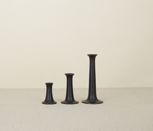 Load image into Gallery viewer, SIMPLE CANDLESTICKS - BLACK