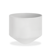 Load image into Gallery viewer, CONE PLANTER - SMALL WHITE