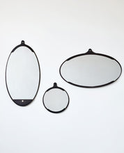 Load image into Gallery viewer, FAIRMOUNT MIRROR LONG OVAL - BLACK