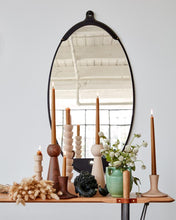 Load image into Gallery viewer, FAIRMOUNT MIRROR LONG OVAL - BLACK