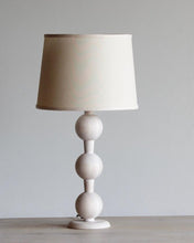 Load image into Gallery viewer, HUGO BARBELL TABLE LAMP - WHITE WASH