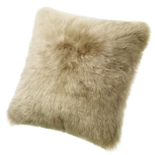 Load image into Gallery viewer, SHEARLING PILLOW - TAUPE