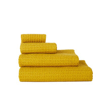 Load image into Gallery viewer, SIMPLE WAFFLE TOWELS - MUSTARD