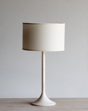 Load image into Gallery viewer, TRUMPET LARGE TABLE LAMP - WHITE WASH