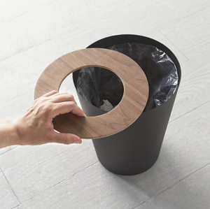 WASTE PAPER CAN - BLACK